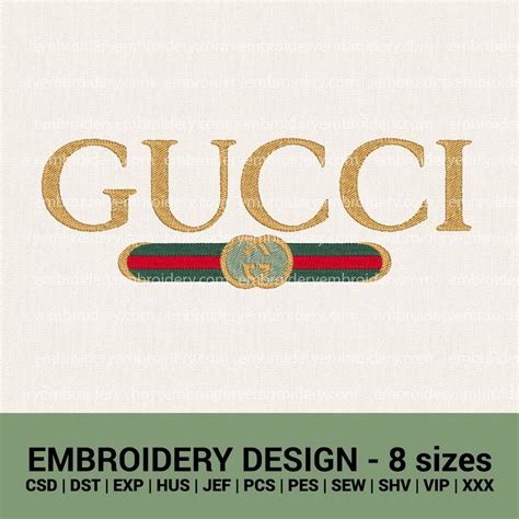 gucci embroidery designs